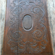 Large carved wooden box