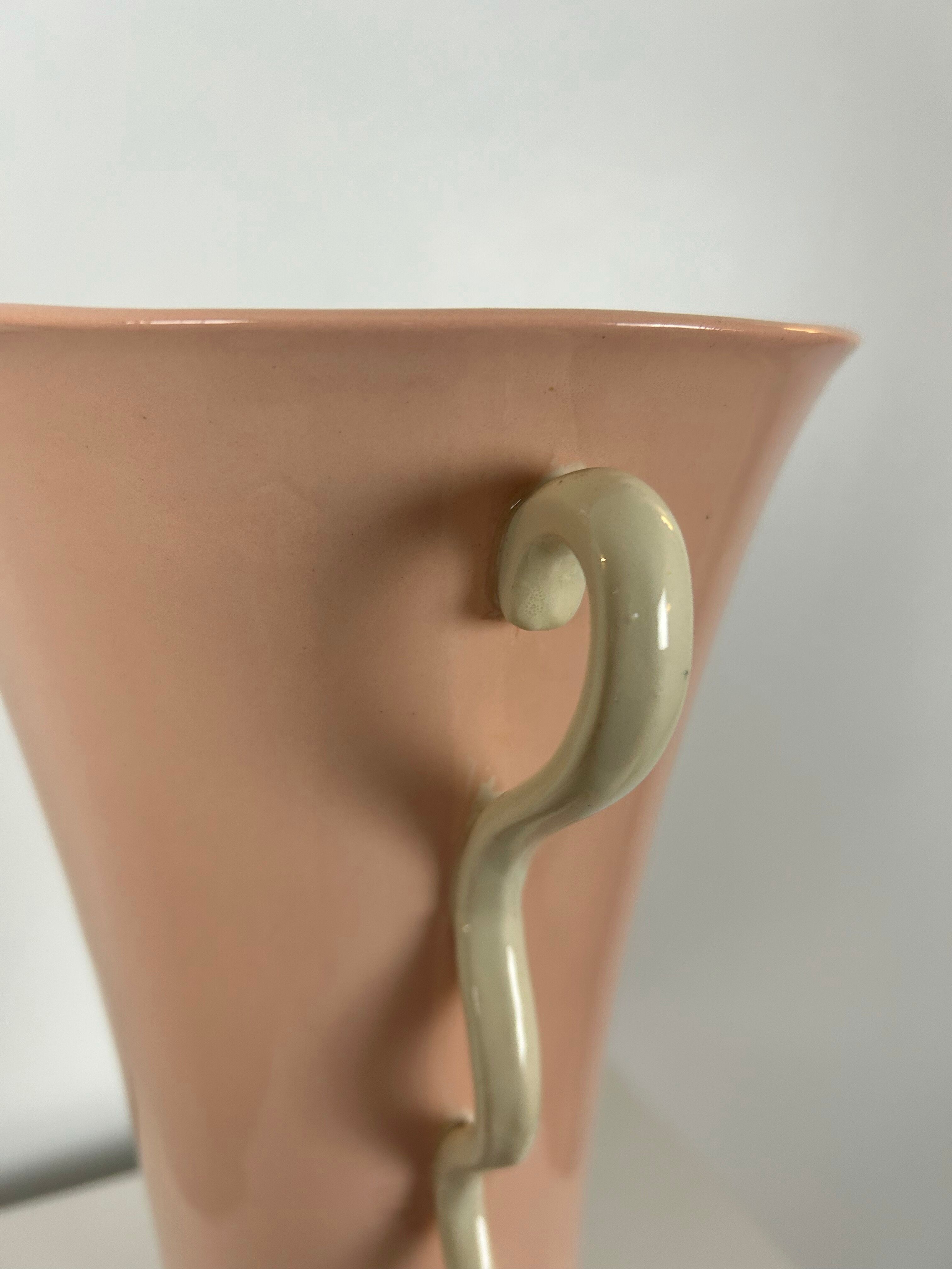Earthenware vase - boch la louviere - belgium
