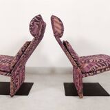 Saporiti chairs in Missoni fabric