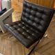 Chauffeuse Barcelona original edition by Ludwig Mies Van Der Rohe, Knoll