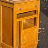 Art deco jam maker 1940-50 solid wood