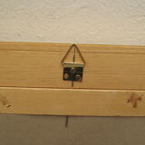rectangular mirror golden tower 45x36cm