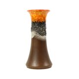 Vintage Jasba Vase Fat Lava West Germany Ceramics 02010-24