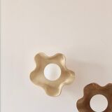 Jelly Ceramic Wall Light - Coconut Square - Chocolate