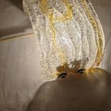 Murano glass wall lamp. Italy, 1960s.