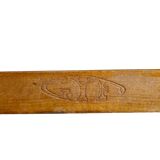 French Mid Century Wall Coat Rack From Gyf, 1950s.