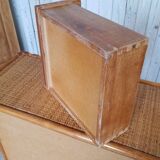 Rattan chest of drawers