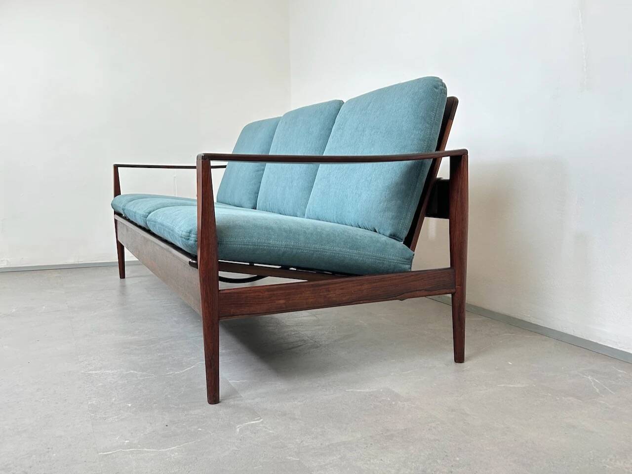 Brazilian Rosewood 3-Seating Sofa by Illum Wikkelsø