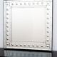 Square decorative wall mirror, 1970-1979