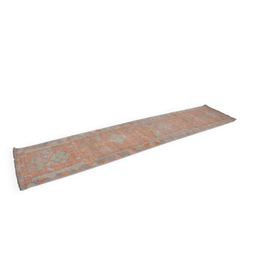 Vintage Decorative Oushak Runner Rug sku 2272