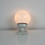 1960's Wall Lamp Porcelain and Glass, Czechoslovakia
