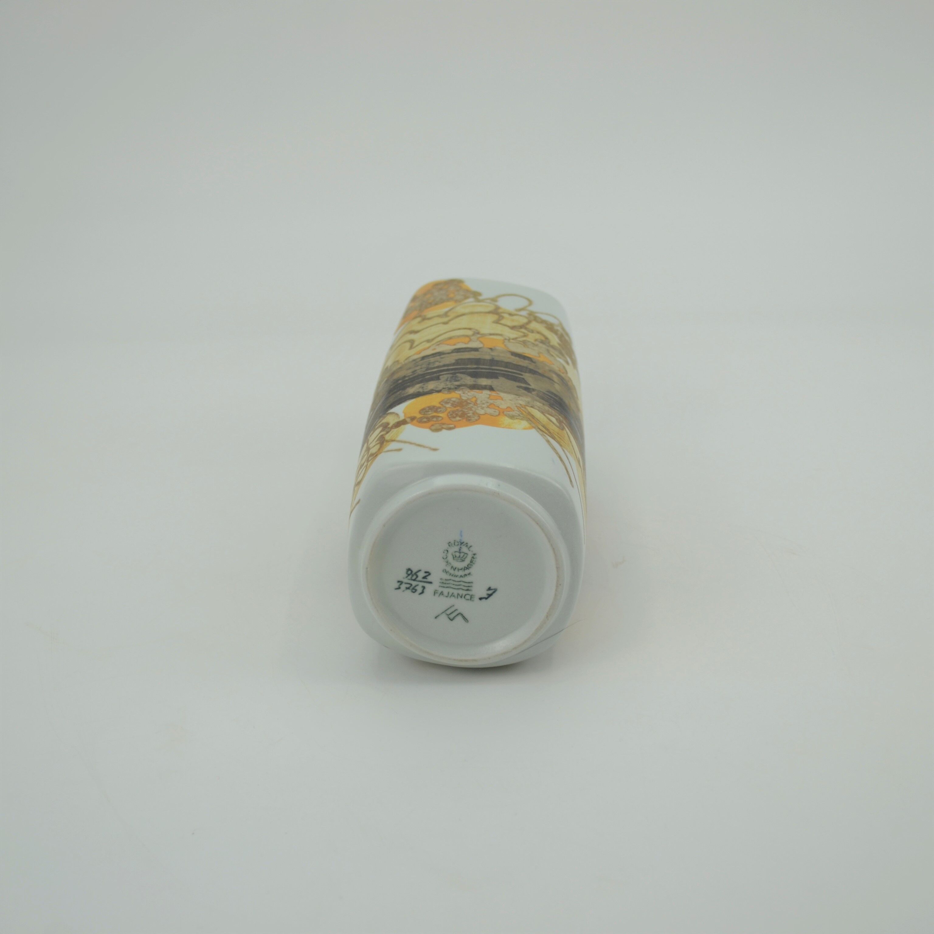 Pair of Earthenware Vases Siena Series by Ellen Malmer for Royal Copenhagen