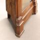 Antique baroque corner cabinet in walnut, Italy, 18th century.