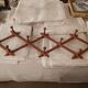 Extendable wall coat rack
