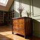 Small Antique walnut and walnut veneered Chest of Drawers – Neoclassic
