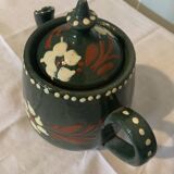 Coffee maker and pot set in Alsace stoneware