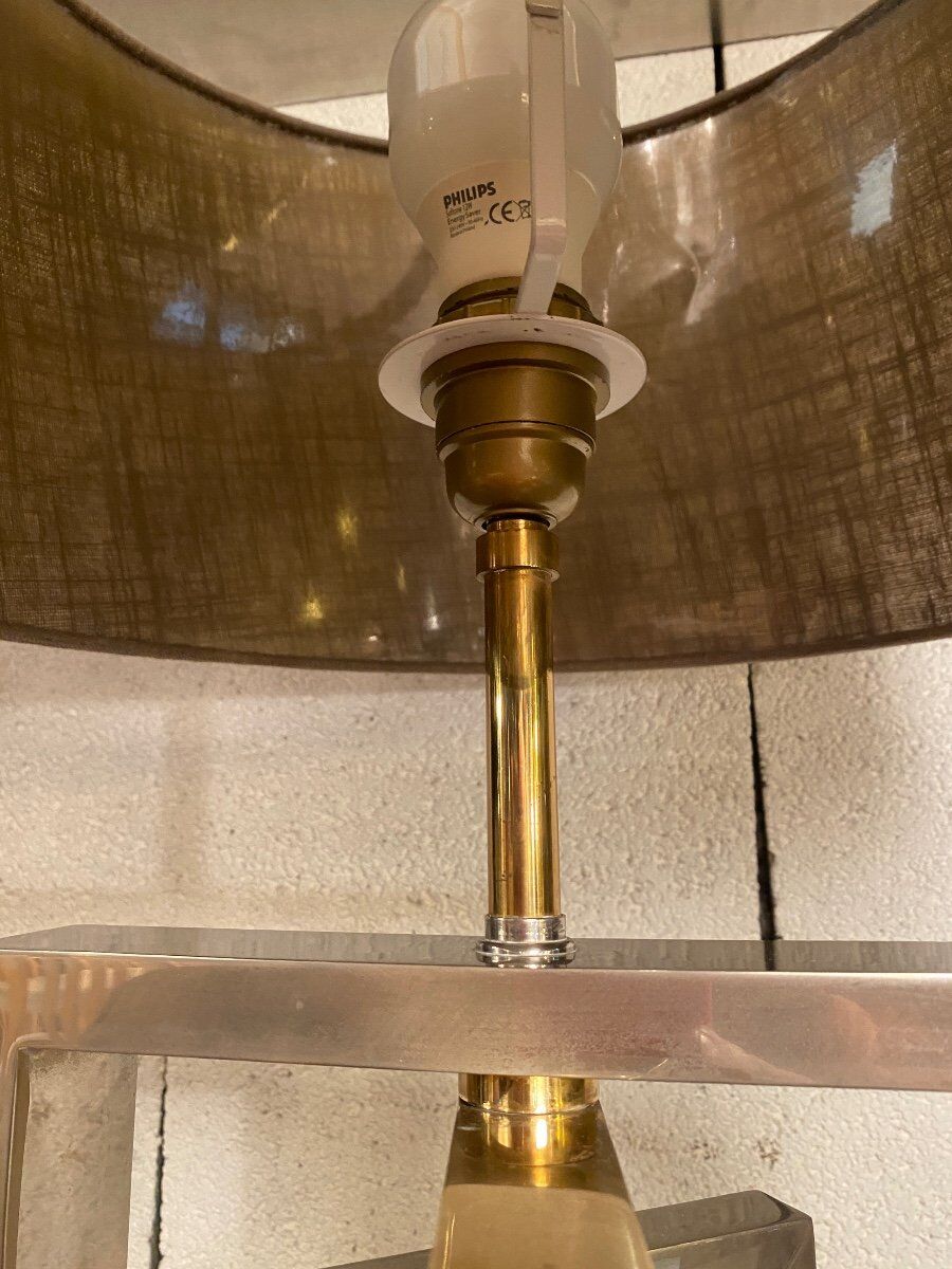 Lampe de salon maison Bagues Circa 70