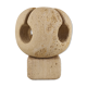 French white stone sculpture lamp, 60s
