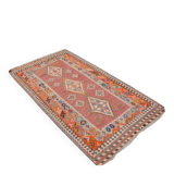 Oriental kilim rug Shiraz Gashgai antique: 1.50 x 3.50 metres