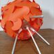 Vintage Ikea orange lamp