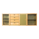 Flötotto chests of drawers, vintage
