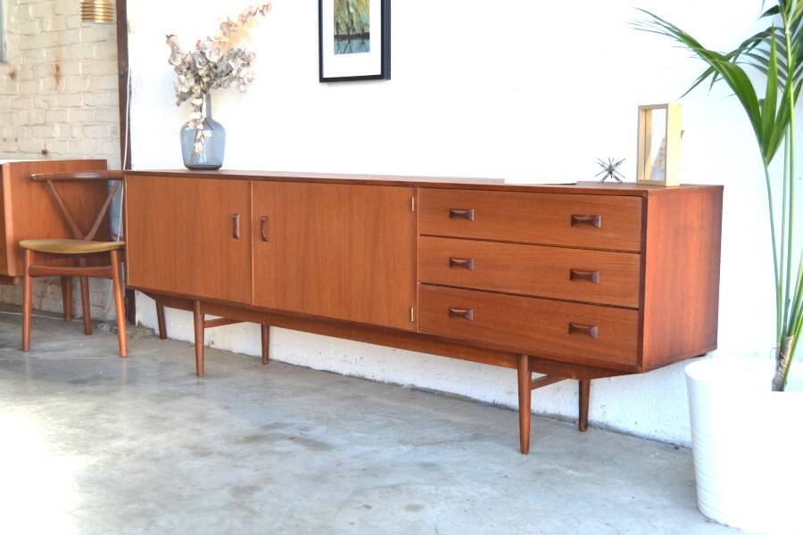 Enfilade danoise en teck * 225 cm