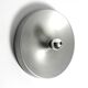 1960s round large Space Age Pop Art aluminum ceiling or wall lamp