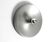 1960s round large Space Age Pop Art aluminum ceiling or wall lamp
