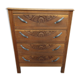 Art Deco chest of drawers