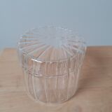 Round faceted glass box