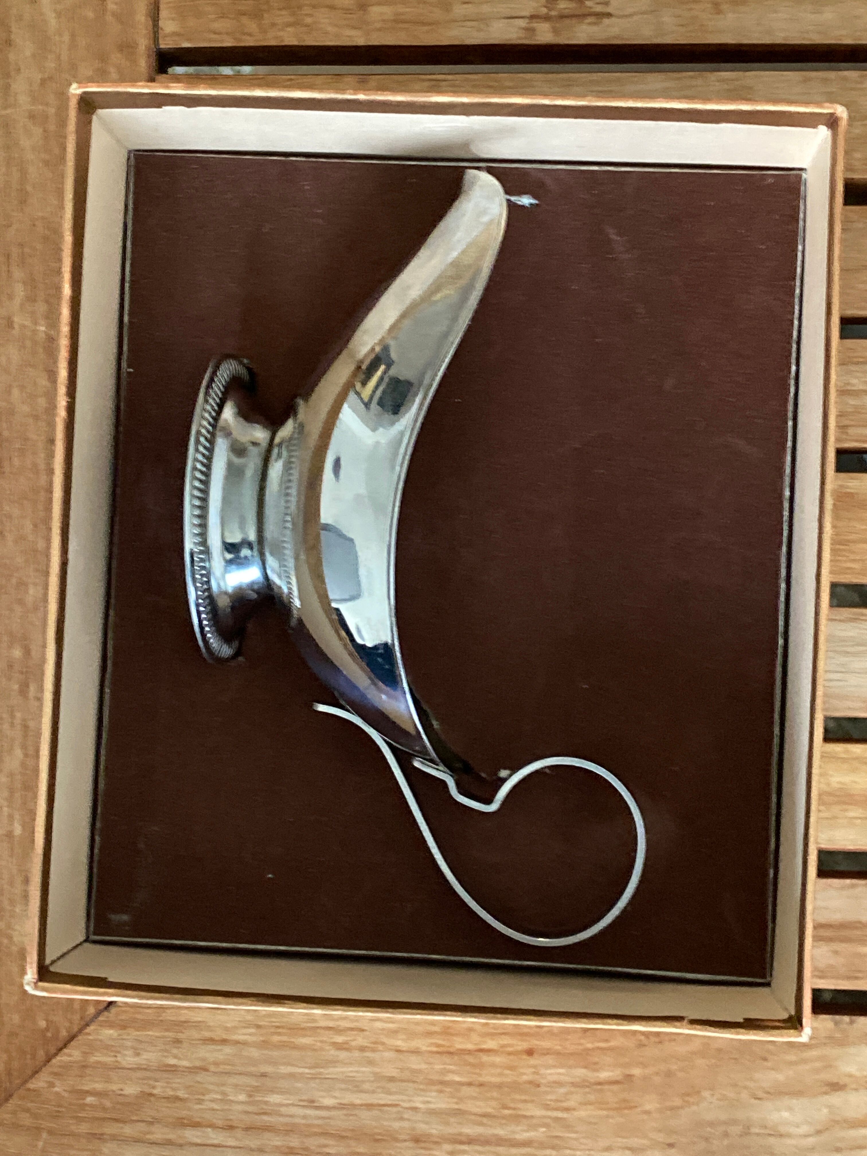 Stainless steel saucière Jean Couzon