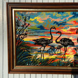 Flamingo canvas
