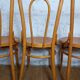 4 bentwood bistro chairs in the Thonet style