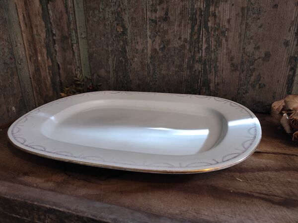 Plat de service antique par Ernst Wahliss