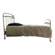 Wrought iron and copper bed, 1900