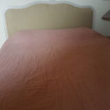 Linen headboard