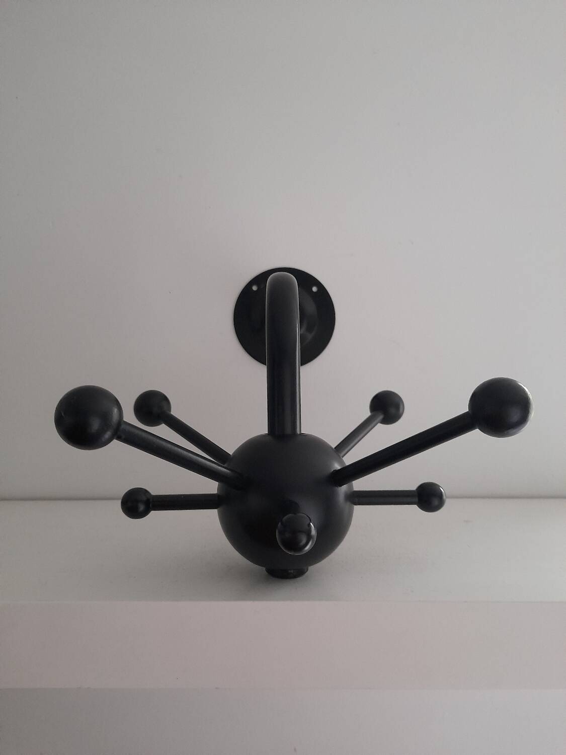 Sputnik wall coat rack