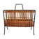 Iron and rattan magazine holders 1950