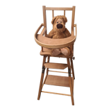 Antique high chair for doll