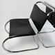 Pair of MR10 lounge chairs — Ludwig Mies van der Rohe, attributed to Knoll, circa 1970