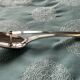 Degreasing sauce spoon