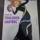 6 Toulouse-Lautrec posters, coloured glazed paper,31 x 44 cm, Taschen Posterbook