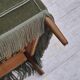 1970s, Danish armchair, velour, beech wood, original excellent condition.