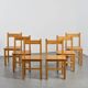 Suite de six chaises Maison Regain, circa 1970