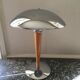 Lampe champignon chromé 80