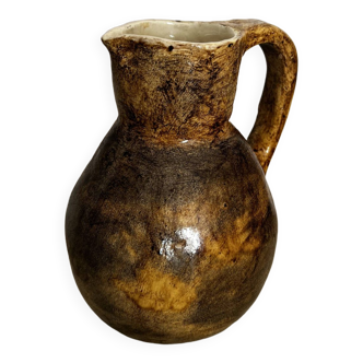 Artisanal pottery jug