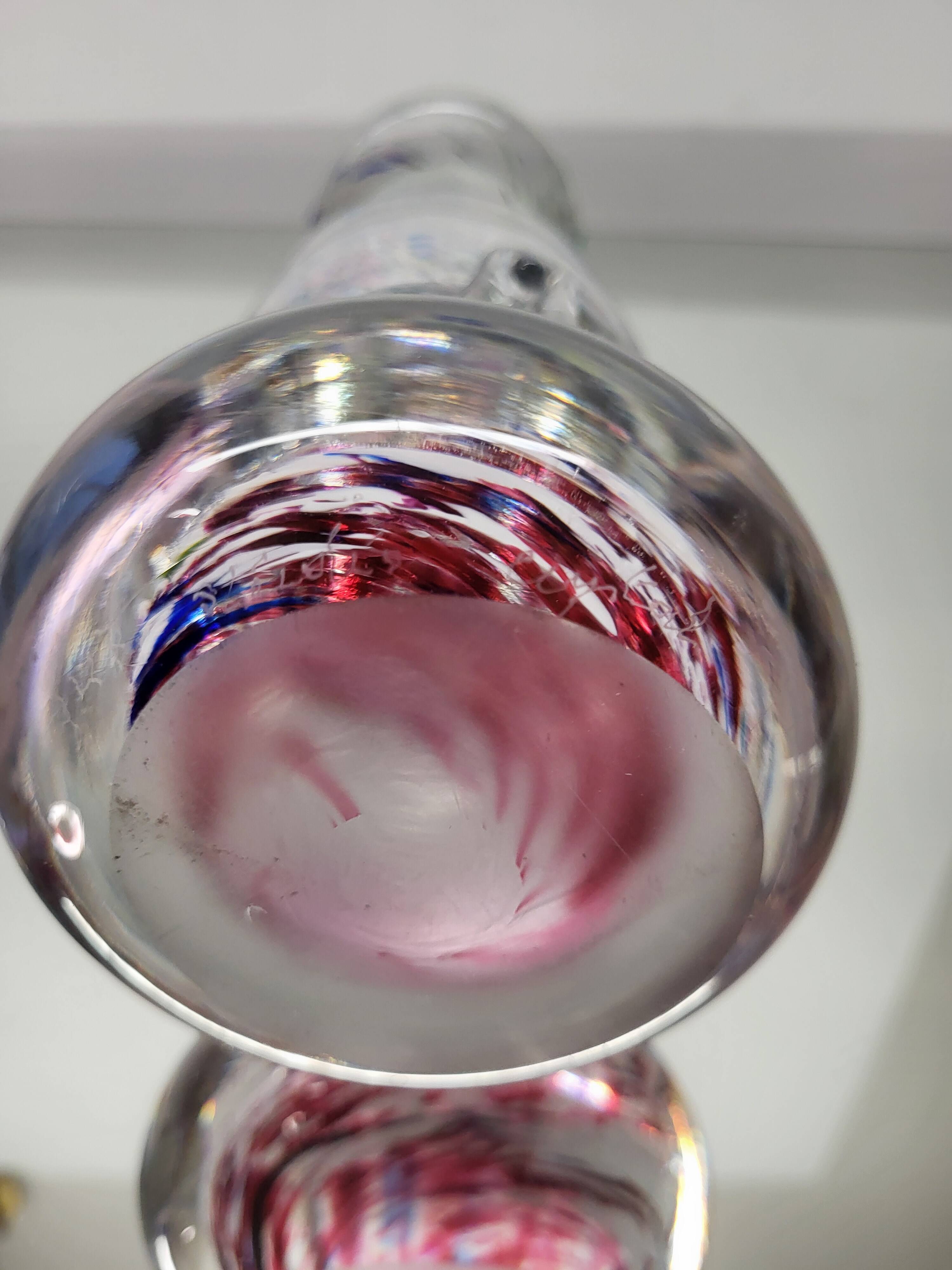 Vase Val Saint Lambert Studio Cristal design