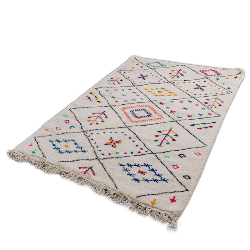 Berber carpet style azilal 185x280 cm