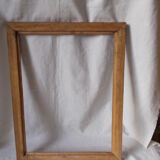 Carved wooden frame