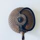 Ancient Japanese teapot in cast iron